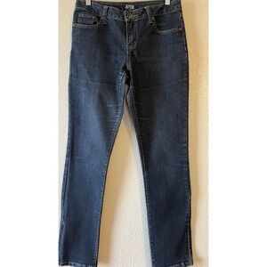 Apt. 9 Women's 4 Blue Modern Fit Skinny Leg Dark Wash Stretch Denim        A0020